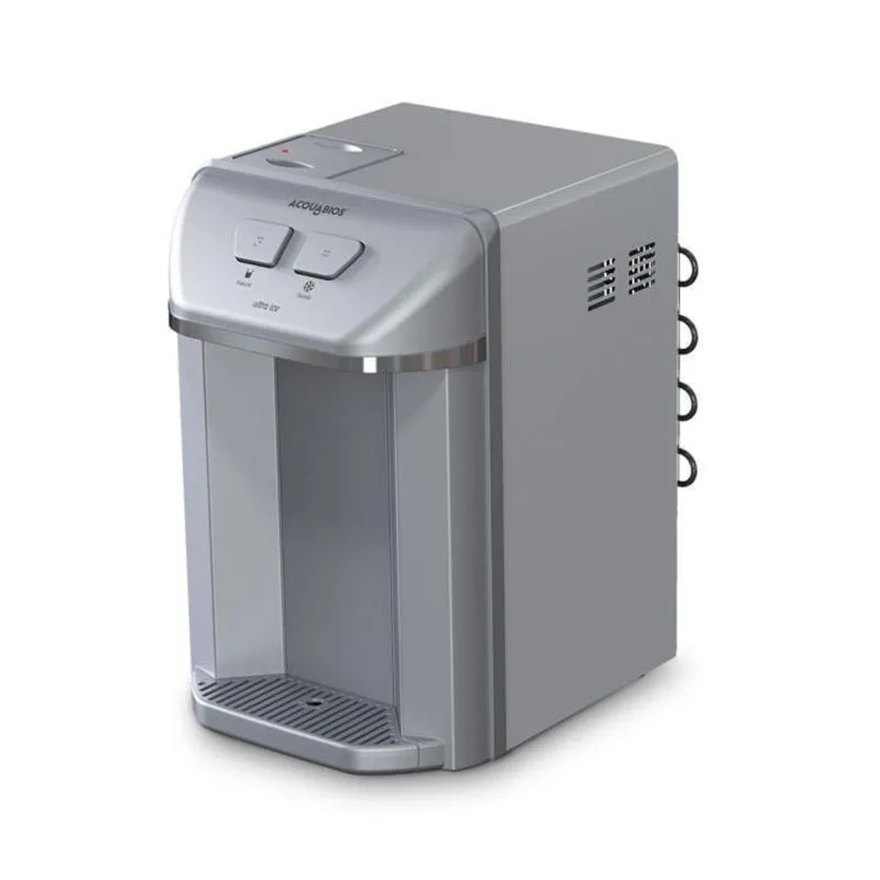 Filtro Purificador De Água Gelada Prata Acquabios Ultra Ice