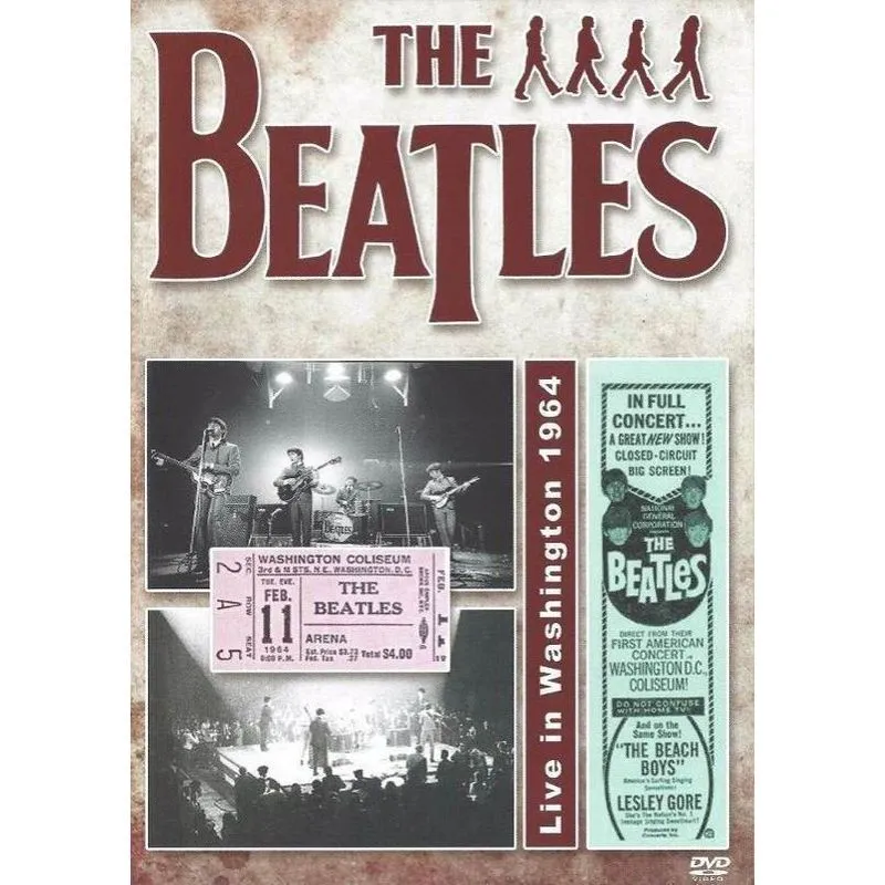 Dvd The Beatles Live In Washington 1964