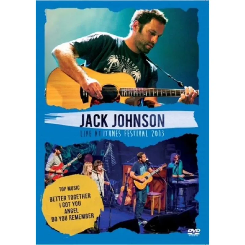 Jack Johnson Itunes Festival 2013 - dvd Rock