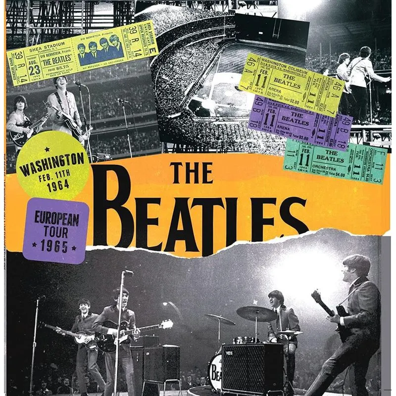 Lp Vinil The Beatles Live In Washington 1964 And European Tour 1965