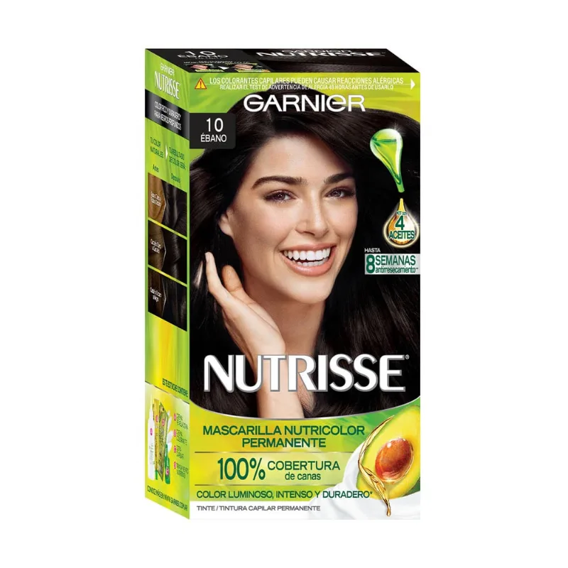 Coloración Nutrisse Permanente Kit Completo De Coloración Permanente Nutrisse Clásico Tono 10 45 Gr
