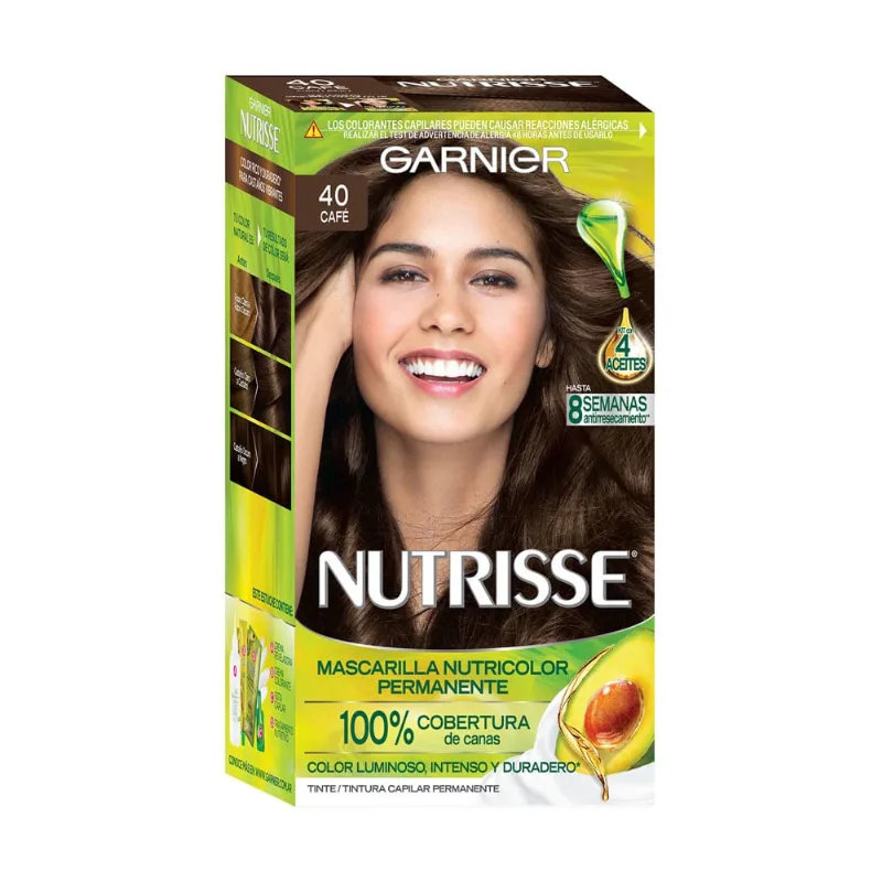 Coloración Nutrisse Permanente Kit Completo De Coloración Permanente Nutrisse Clásico Tono 40 - 1 U