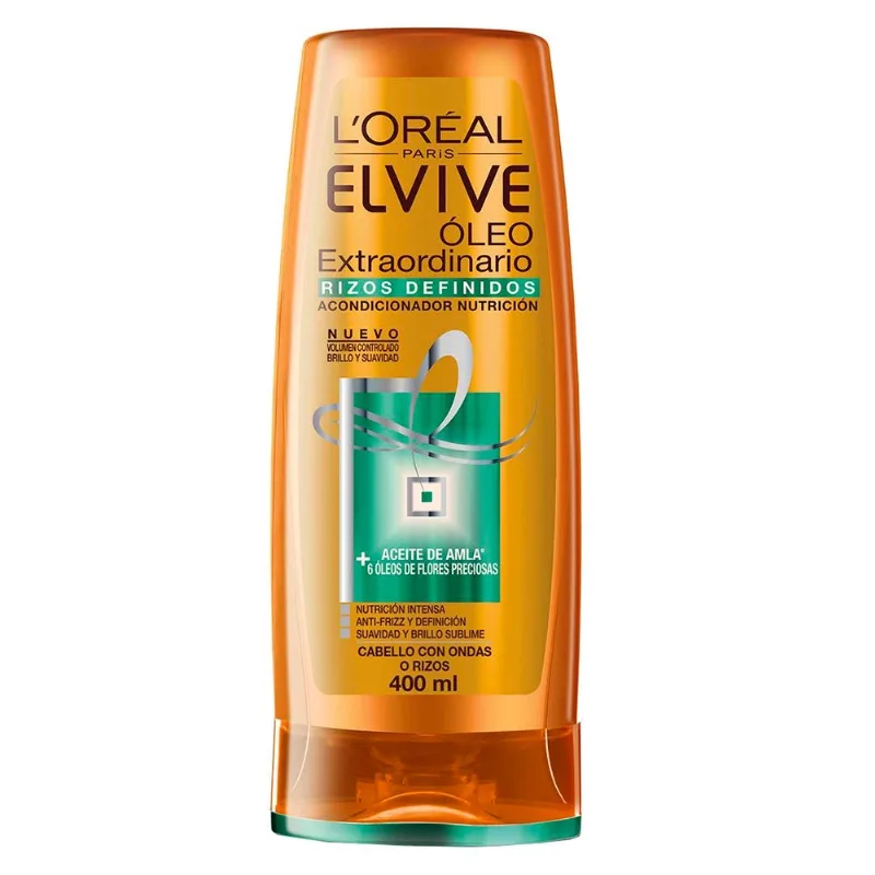 Acondicionador Elvive Rizos Hidr 400ml