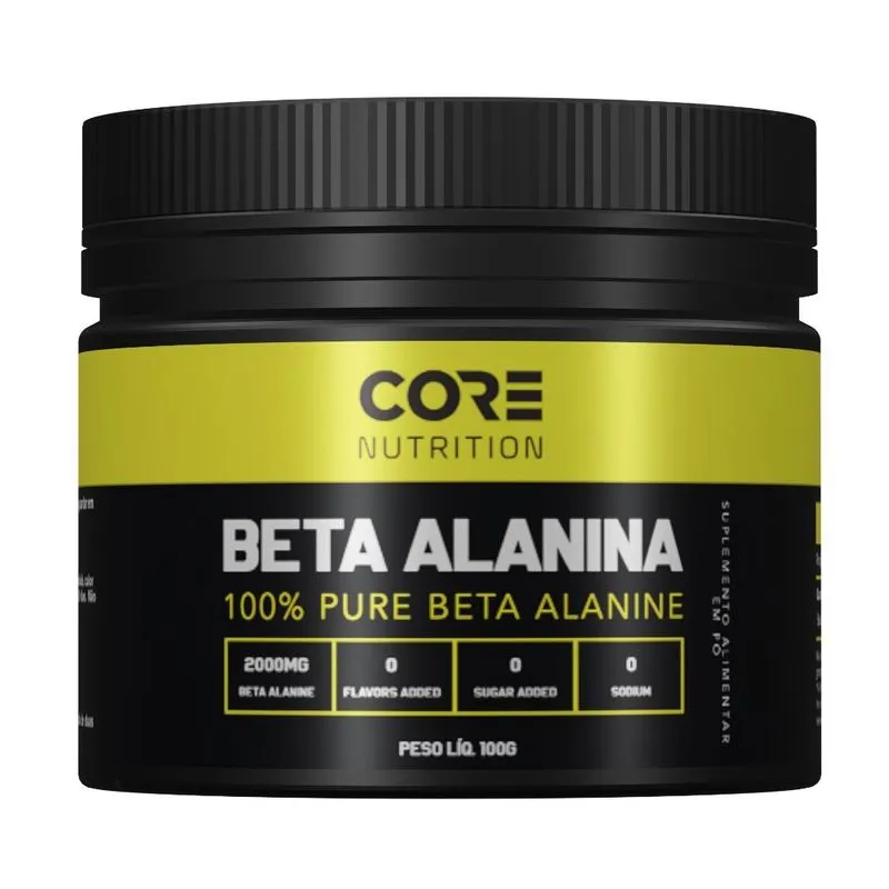 Beta Alanina 100 Pure 100G - Core Nutrition