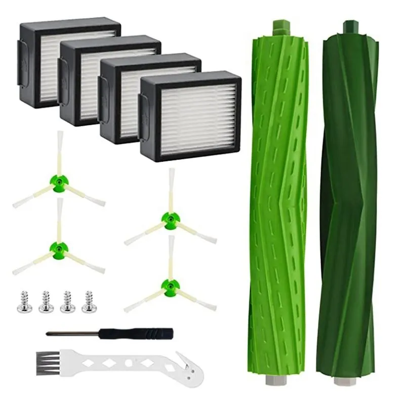 Kit De Substituição Compatível Roomba I7/i7+/e5/e6 Vácuo