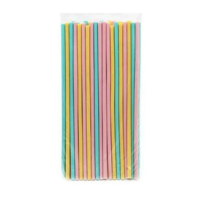 Cola Quente Fina 7,5x30 Cm Pacote 500g Refil Bastão Colorido