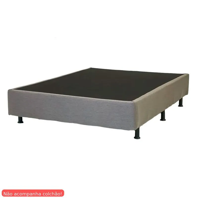 Base Cama Box Americana Casal Pelmex Fusion 138x188x27cm