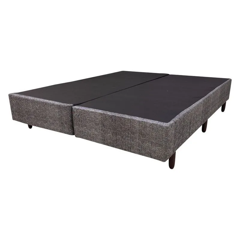 Base Cama Box Americana Queen Pelmex 26x158x198cm Junção Tecido Escuro (MP)