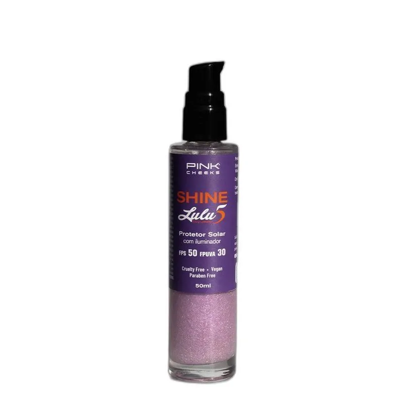 Shine Protetor Solar Iluminador Fps50 Lulu5 50ml