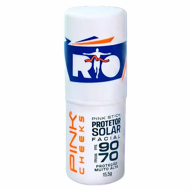 Protetor Solar Facial Pink Cheeks FPS 90 FPUVA 70 15,5g 21km