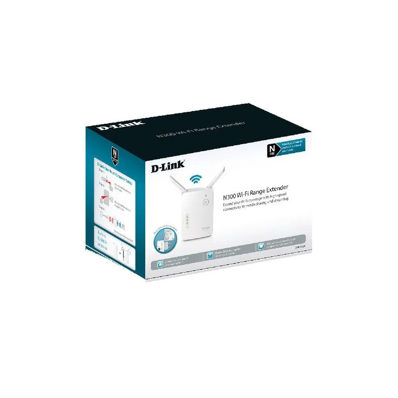 Repetidor Wireless - D-Link Wireless N Range Extender - Branco - DAP-1330