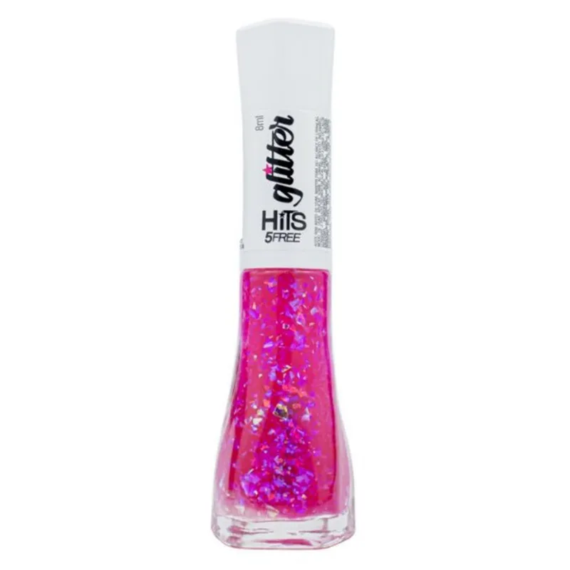 Esmalte Hits Glitter Cherry Jelly ESM HITS GLITTER CHERRY JELLY