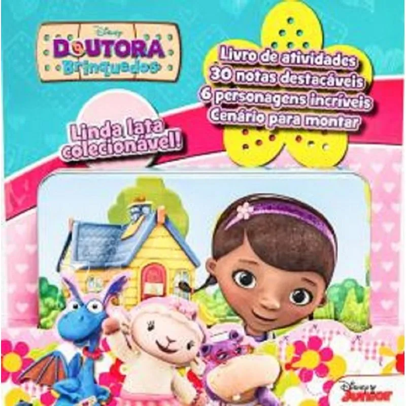 Livro - Lata Colecionável - Doutora Brinquedos