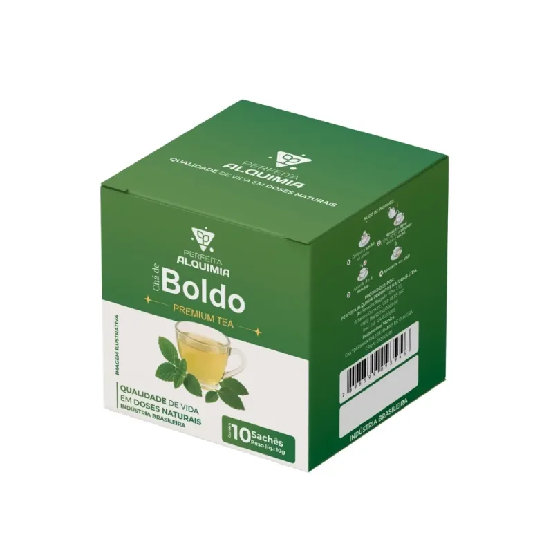 Boldo - 10 Sachês | Perfeita Alquimia