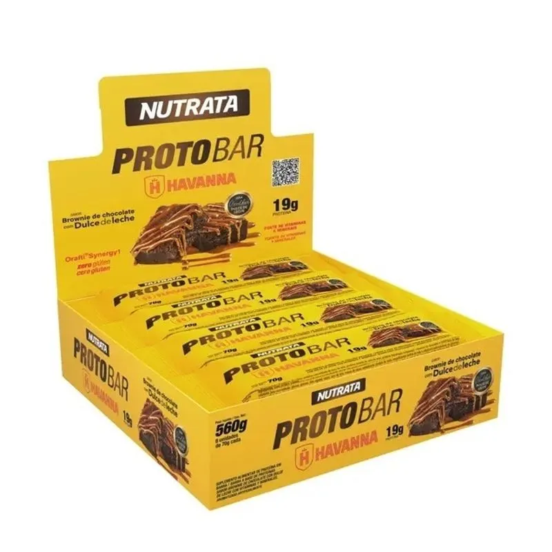 Protobar Whey (8 Unidades - 70g) - Nutrata Choco Whey