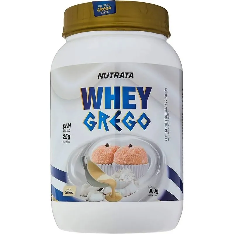 Whey Grego Nutrata Beijinho 900G