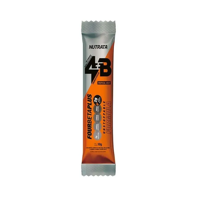 Four Beta Plus Pre Workout - 1 Stick 10g Tropical Heat - Nut