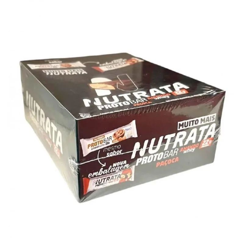 Protobar Whey Display - Sabor: Amendo Whey (9 Unid. 70g)