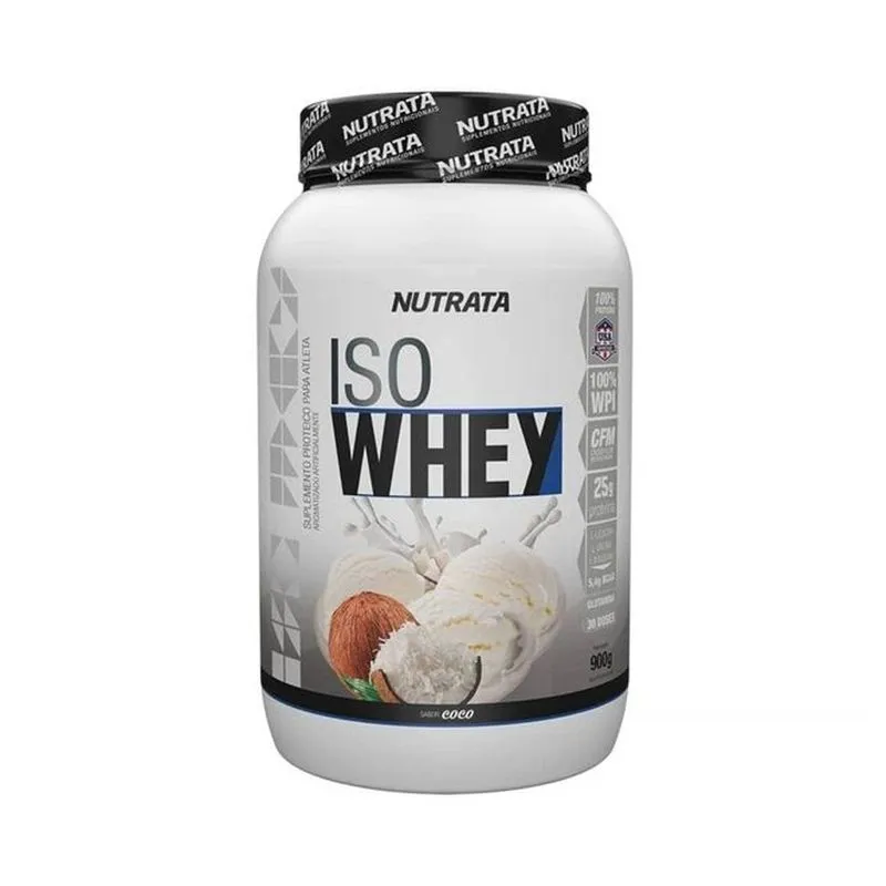Iso Whey Nutrata 900g - Coco