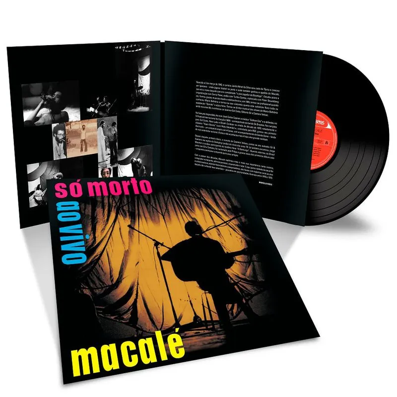 Vinil Jards Macalé - só Morto ao Vivo