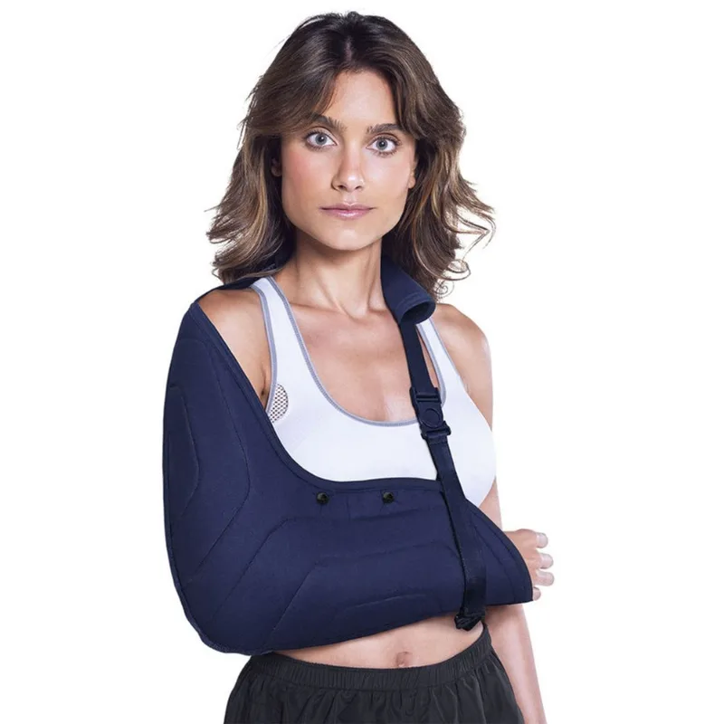 Tipoia Velpeau Imobilizadora Estofada Bilateral - PP - (Azul) KSN027-AZ-PP