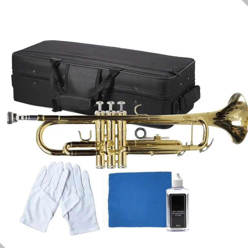 Trompete Bb Klassic Wind Frt100L Laqueado