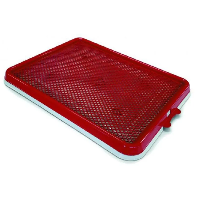 Tapete Higiênico Lavável Para Cães Pet Injet Vermelho