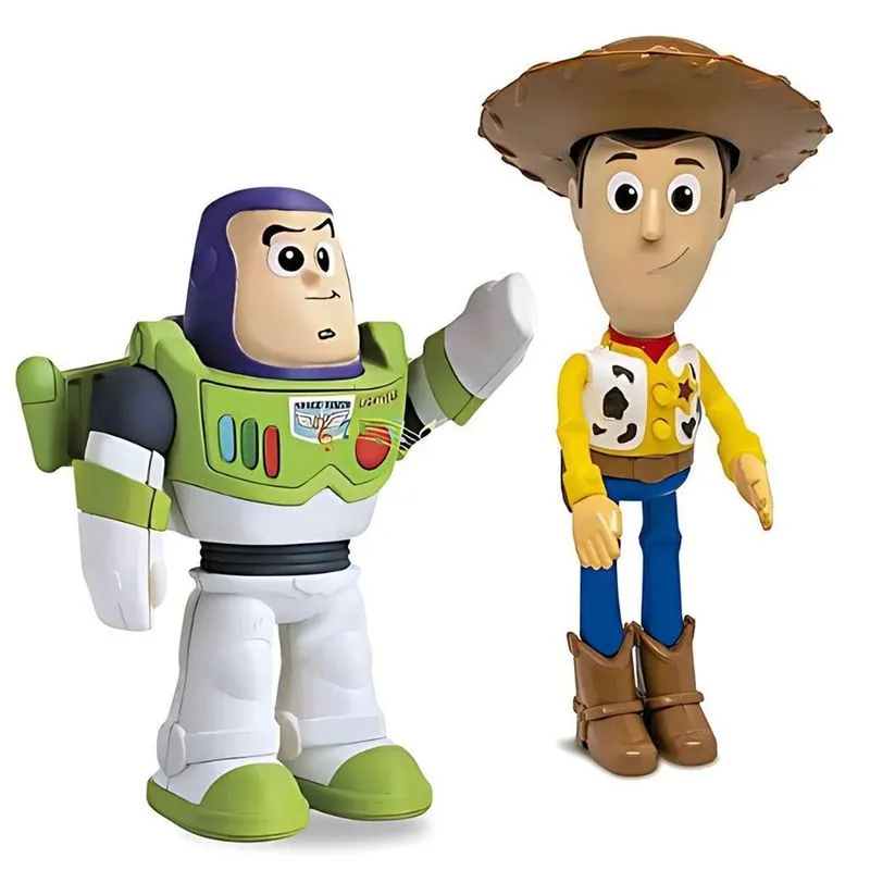 Kit 2 Bonecos Toy Story Buzz Lightyear E Woody Elka
