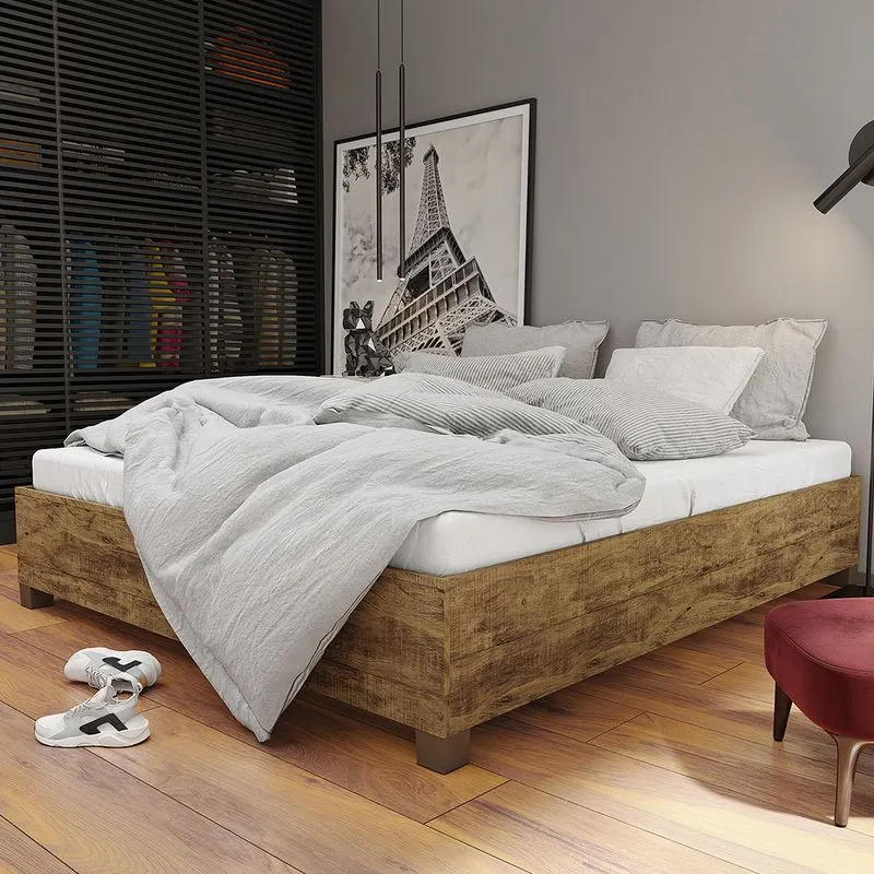 Cama De Casal 36x144x193 Paula Demolição