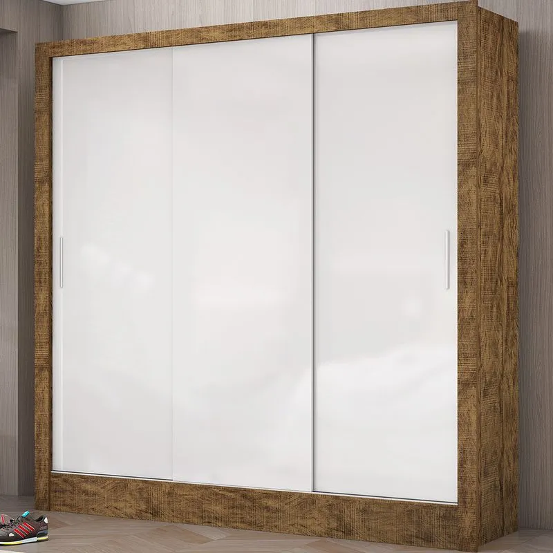 Guarda-roupa Dubai Sem Espelho Demolição/branco Carioca Móveis