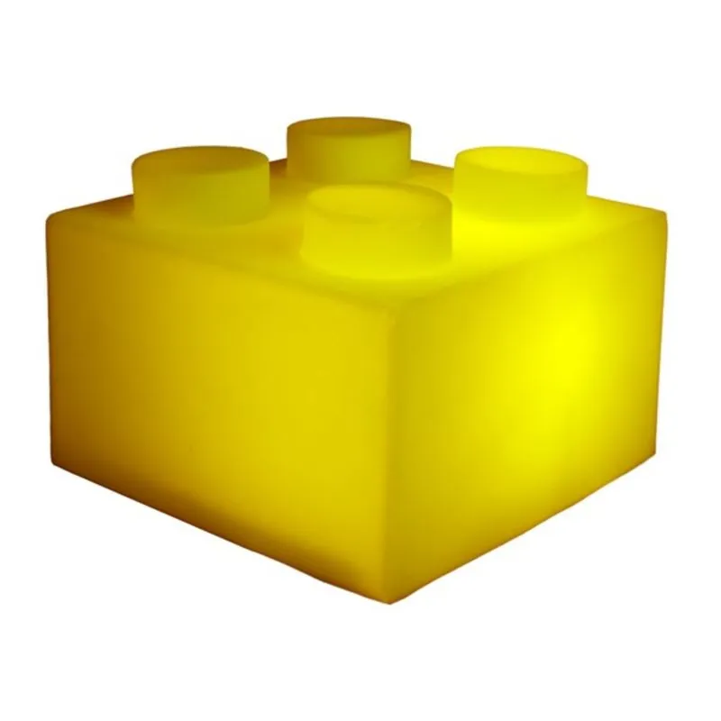 Luminária Lego Amarelo