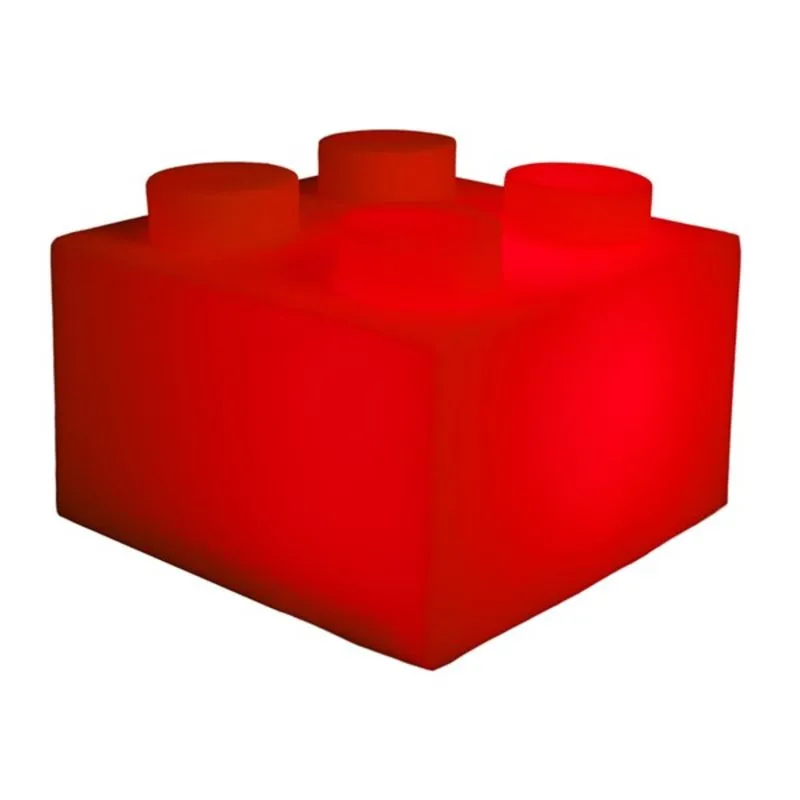 Luminária Lego Vermelho