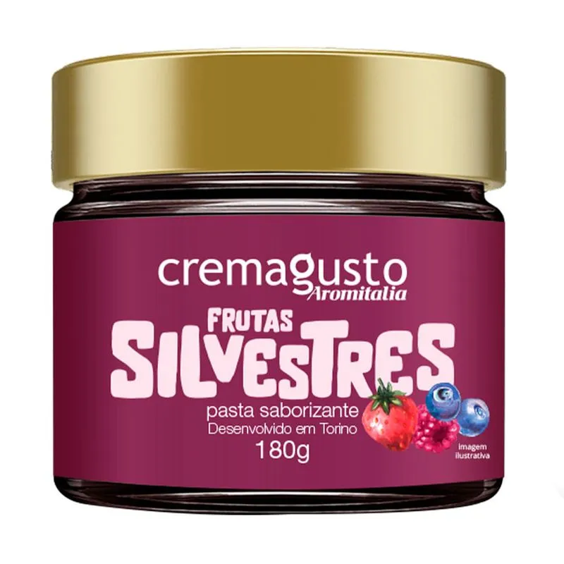 Pasta Saborizante Frutas Silvestres 180g AROMITALIA CREME FRUTA SILVESTRE CG707070 180G AROMAITALIA