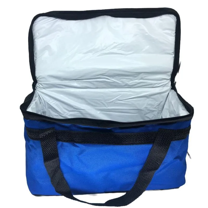 Bolsa Termica Em Nylon Para Camping Pesca 15 Litros Azul