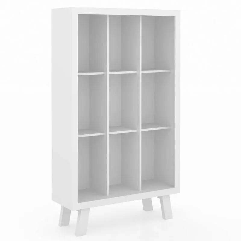 Armário Biblioteca ME4121 Tecno Mobili Branco