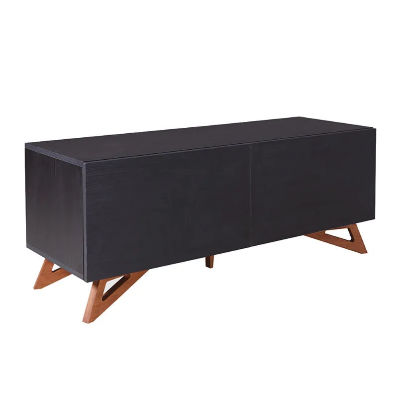 Rack Freddie 2 Portas 1,20 Preto