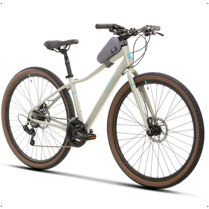 Bicicleta Sense Urbana Move Fitness 2023 Shimano 3x7 Velocidades Freios a Disco