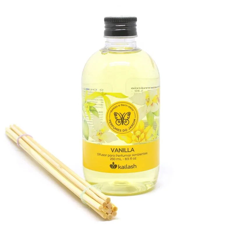 Refil Difusor De Aromas Vanilla 250ml - Kailash