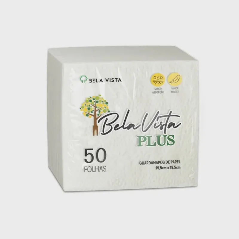 Guardanapo Bela Vista Plus 19,5x19,5 50un