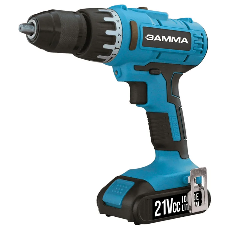Parafusadeira Furadeira De Impacto 21v 13mm Bivolt G12301/Br - Gamma