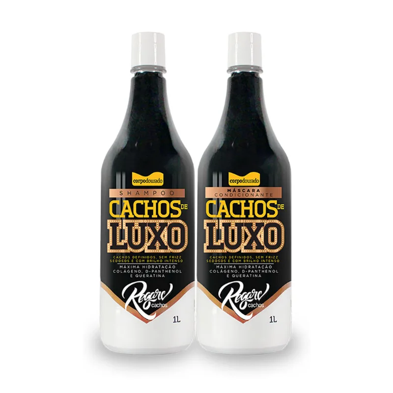 Kit Regarv Cachos De Luxo - Shampoo + Condicionador