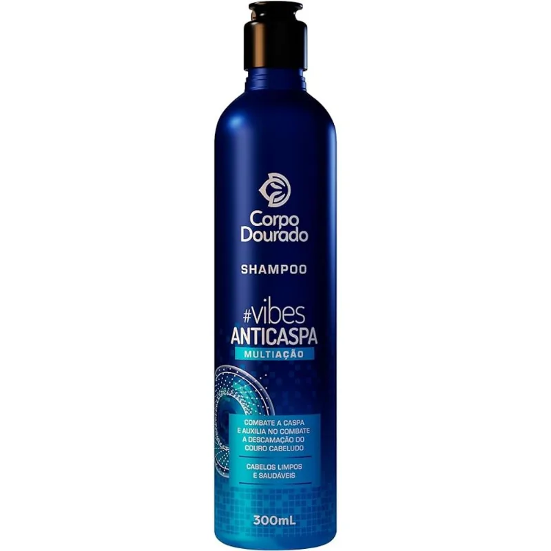 SHAMPOO VIBES ANTICASPA & MACIEZ 300ML