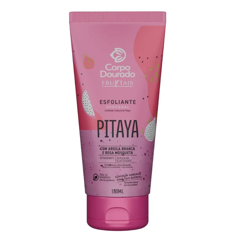 ESFOLIANTE CORPORAL FRUKTAIS PITAYA E ROSA MOSQUETA BISNAGA 180ml
