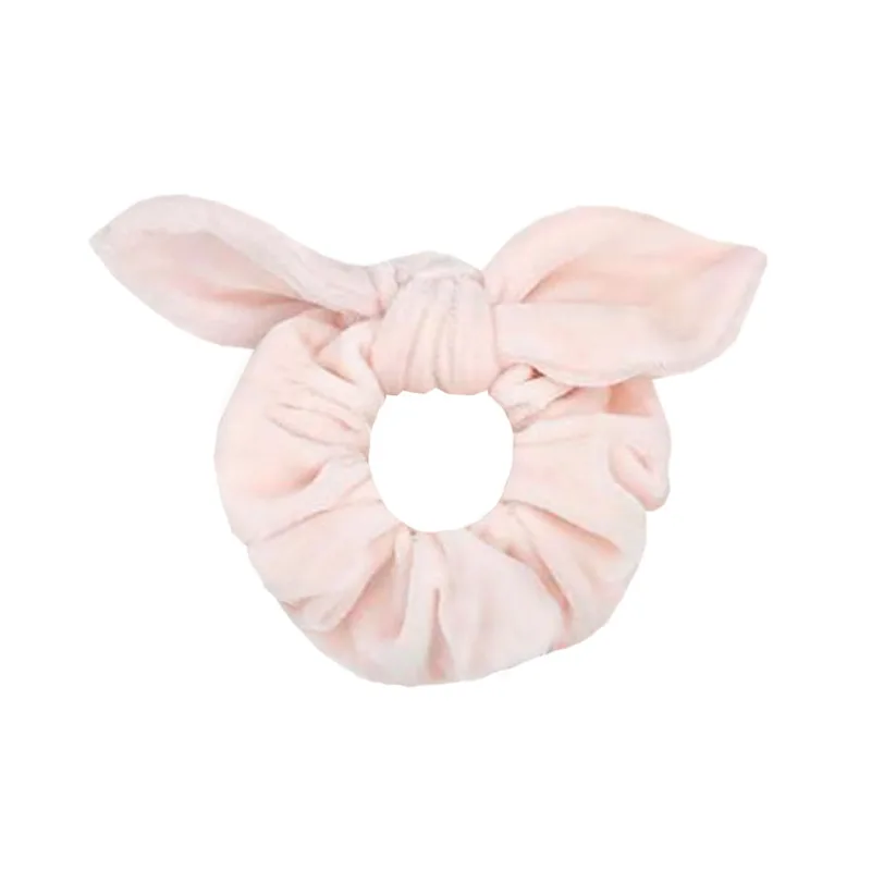 Scrunchie Veludo - Rosa Claro