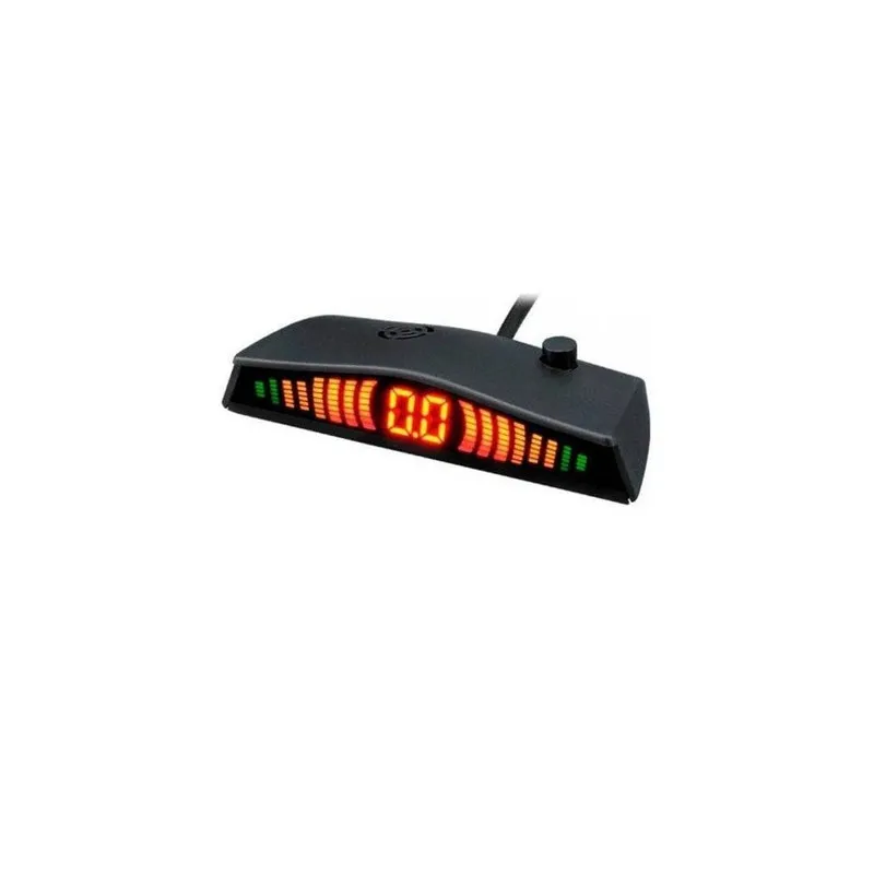 Sensor Estacionamento Ré 4 Sensores Display Led Sinal Sonoro