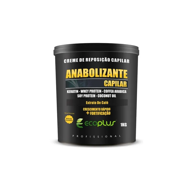 Máscara Ecoplus Anabolizante Capilar 1kg