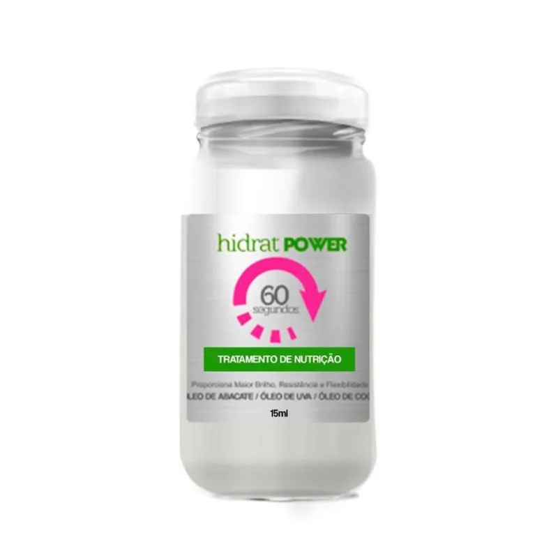 Ampola Capilar Hidrat Power Nutrição Ecoplus 15ml