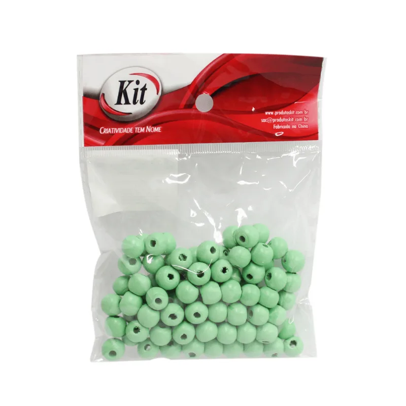 CONTA MADEIRA CANDY R21-10 10MM C VERDE MENTA C-9