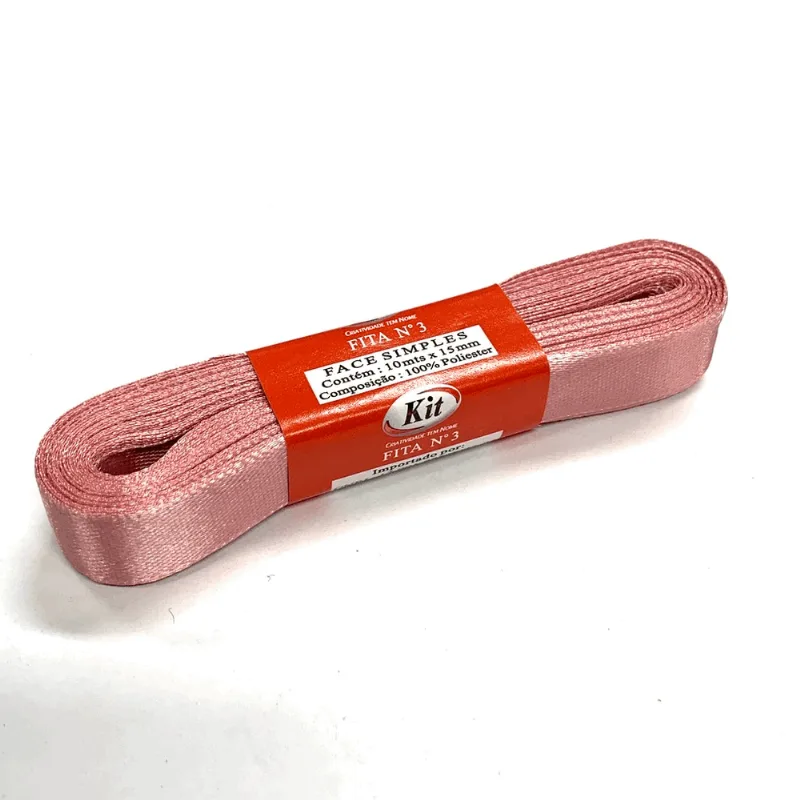 FITA CETIM 10MTS N.02 11MM ROSE 135