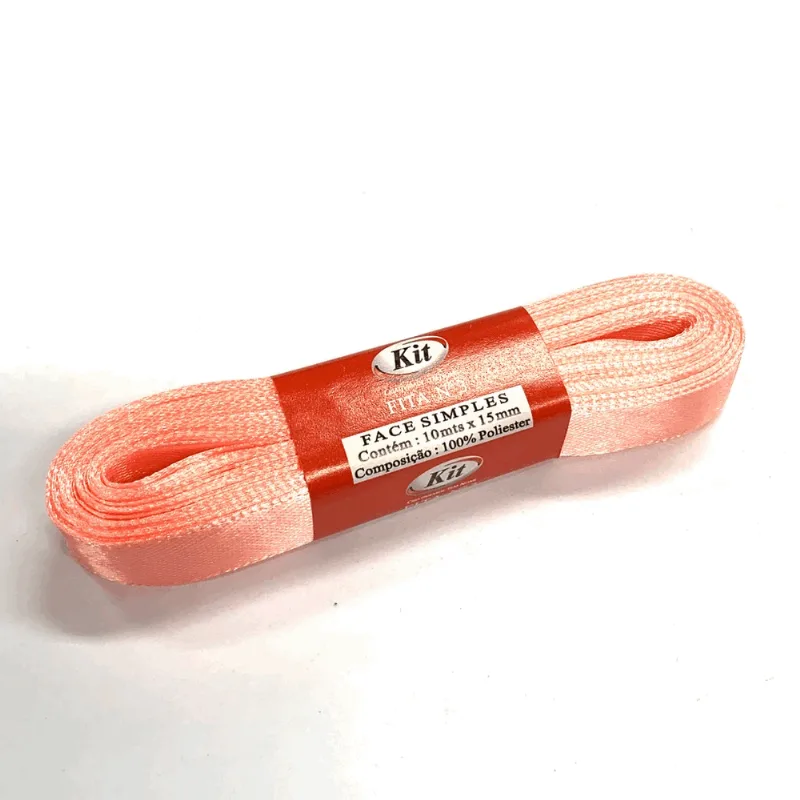 FITA CETIM 10MTS N.03 15MM SALMAO MEDIO 89